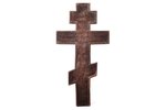 krusts, Kristus Krustā Sišana, Urāli, vara sakausējuma, 2-krāsu emalja, Krievijas impērija, 19. gs....