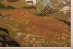 Паулиньш Албертс Францискс (1948), "У реки Имула", 2013 г., картон, масло, 48 x 61 см...