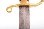 драгунская шашка (Тульская), общая длина 85.2 см, длина клинка 72 см, ножны подбор, Российская импер...