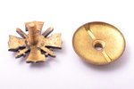 miniatūrzīme, Lāčplēša Kara ordenis, Latvija, 20.gs. 20-30ie gadi, 16.2 x 16.2 mm...