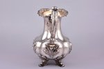 teapot, silver, 84 standard, total weight of item 928.50, gilding, h 21.9 cm, 184?, St. Petersburg,...