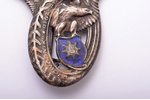 badge, factory "Provodnik", Riga, Russia, the border of the 19th and the 20th cent., 37.1 x 34.2 mm...