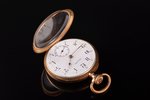 карманные часы, "Antoine Freres", золото, 14 K проба, 68.14 г, 5.6 x 4.6 см, Ø 46 мм...