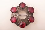 sakta, silver, 13.93 g., the item's dimensions 4.7 x 4.3 cm, the 30ties of 20th cent., Latvia...