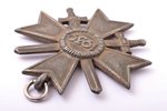 medaļa, Kara nopelnu krusts, Vācija, 1939 g., 50.4 x 48.2 mm...