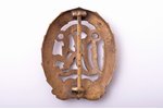 DRL sports badge, Germany, 30-40ies of 20th cent., 48.4 x 39.1 mm...