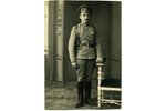 photography, officer - medic, Russia, beginning of 20th cent., 12,8x9 cm...