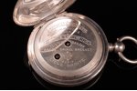 карманные часы, "Ludwig Rosenthal", Рига, механизм Borel, Российская империя, Швейцария, серебро, 84...