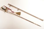 epee, Latvian army parade sword, blade length 84 cm, total length 97.2 cm, Latvia, the 20-30ties of...