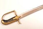 parade sabre of the Polish Army cavalry officers, with motto, model 1921/22, blade length 88 cm, tot...