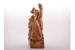 statuete, Līgo, koks, Rīga (Latvija), PSRS, autordarbs, autors - Līze Dzeguze, 1957 g., h 38 cm...