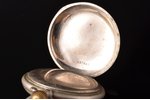 kabatas pulkstenis, "Paul Buhre", Krievijas impērija, metāls, 7.3 x 5.75 cm, Ø 57.5 mm, plaisas uz c...