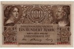 100 марок, банкнота, Ost, Kowno, 1918 г., Латвия, Литва, XF...