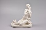figurine, Grass-snake's bride (from a Lithuanian folk fairytale), porcelain, Riga (Latvia), USSR, sc...