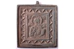 icon, Jesus Christ Pantocrator, copper alloy, Russia, the border of the 19th and the 20th centuries,...