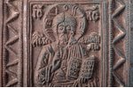 ikona, Jēzus Kristus Pantokrators (Visavaldītājs), vara sakausējuma, Krievijas impērija, 19. un 20....