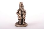 sign, "A man with a bottle and an ax", bronze, h 6.1 cm, weight 141.75 g...