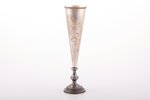 cup, silver, 84 standard, 125.90 g, engraving, h 20.9 cm, Kazakov Semyon, 1896-1907, Moscow, Russia...
