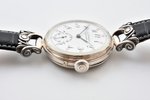 наручные часы, "Carl Andersson Kristianstad", серебро, общий вес (с ремешком) 120.80 г, Ø 49.5 мм...