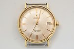 wristwatch, "Omega", Seamaster De Ville, gold, steel, 3.9 x 3.4 cm, Ø 34 mm...