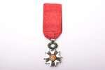 ordenis, Francijas Nacionālā Goda leģiona ordenis, sudrabs, Francija, 20.gs. sākums, 59.6 x 41.5 mm...