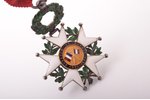 орден, Орден Почётного легиона, серебро, Франция, начало 20-го века, 59.6 x 41.5 мм...