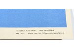 Лотерея ДОСААФ, 1974 г., бумага, 57.5 x 40.8 см, Издательство ДОСААФ, художник - Ю. И. Сотников...