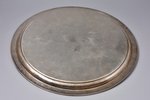 tray, silver, 925 standard, 954 g, Ø 32.9 cm, Tiffany & Co, USA...