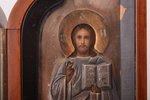 icon with foldable side flaps, Saint martyr Kapitolina, Mother of God, Jesus Christ Pantocrator, boa...