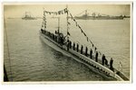 фотография, Латвийская армия, подводная лодка "Спидола", юбилейный парад в честь десятилетия Военно-...