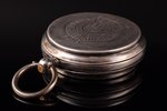 карманные часы, "Telescope", "За отличную стрельбу", Российская империя, Швейцария, серебро, 84, 875...