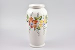 vase, flower motif, porcelain, sculpture's work, Rīga porcelain factory, Riga (Latvia), the 40ies of...