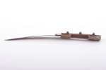 миниатюрный нож - подвеска к поясу, серебро, 84 проба, филигрань, 1908-1917 г., 8.95 г, Российская и...