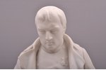 statuete, Napoleons, biskvīts, Eiropa, h 22 cm...