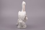 figurine, Pelicans, porcelain, Riga (Latvia), sculpture's work, molder - Nikolay Ivanovich Atyunin,...