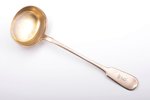 ladle, silver, 84 standard, 267.50 g, 30.5 cm, 1870, Moscow, Russia...