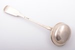 ladle, silver, 84 standard, 267.50 g, 30.5 cm, 1870, Moscow, Russia...