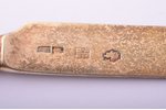 komplekts, dakša, nazis, sudrabs, 84 prove, 95.55 g, apzeltījums, 16.9 - 18.7 cm, 1825 g., Maskava,...