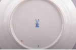 сервиз, на 6 персон (6 чайных трио - 18 предметов), фарфор, Meissen, Германия, h (чашка) 5.9 cm, Ø (...