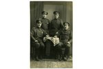 фотография, латышские стрелки, Российская империя, начало 20-го века, 13,6x8,6 см...
