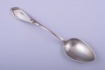set of 6 teaspoons, silver, 800 standard, 104.45 g, 14.2 cm, Germany...
