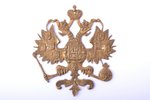 накладка, герб Российской Империи, Российская Империя, 60.6 x 55.7 мм...