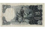 10 латов, банкнота, 1940 г., Латвия, XF...