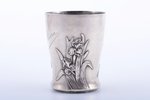goblet, silver, 950 standard, 118.40 g, h 8.5 cm, France...