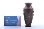 ваза, бронза, Япония, начало 20-го века, h 11.8 см...