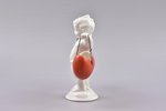 figurine, Valentine, porcelain, Riga (Latvia), M.S. Kuznetsov manufactory, the 40ies of 20th cent.,...