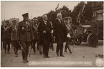 фотография, визит президента Финляндии в Риге, Латвия, 1926 г., 8.7 x 13.6 см...