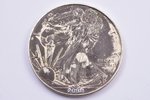 1 доллар, 2000 г., серебро, США, 31.18 г, Ø 40.5 мм, XF...