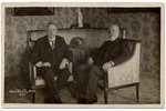 photography, President of Latvia J. Čakste and President of Finland L.K. Relander, Latvia, 1926, 8.9...