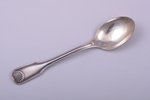set of 12 coffee spoons, Francois Frionnet, silver plated, metal, France, 10.8 cm, in a box...